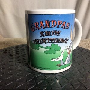 GRANDPAS KNOW EVERYTHING Ceramic Coffee/Mug Bug Bunny pre-owned